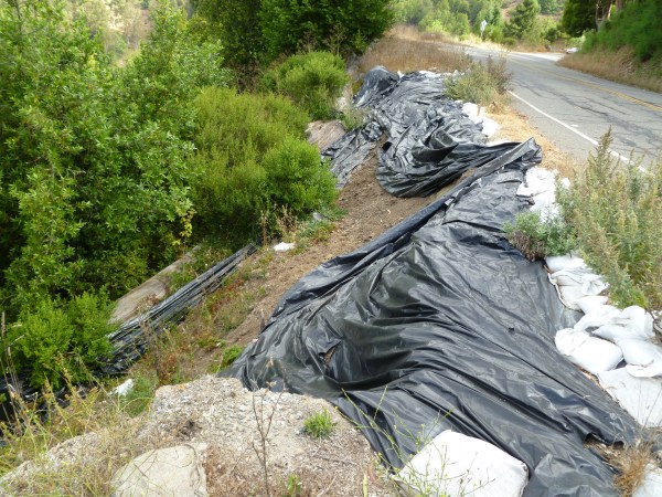Grizzly Peak Blvd, south of Claremont Ave.  Berkeley, California