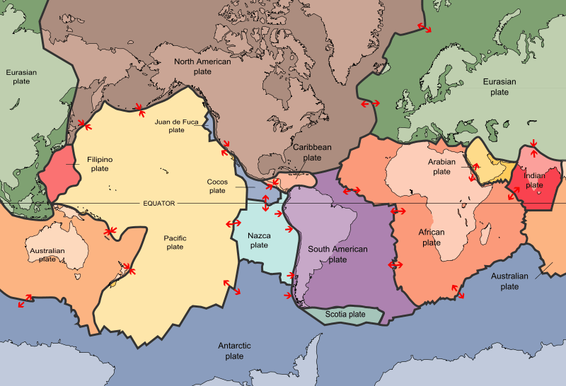 Tectonic Plates - USGS
