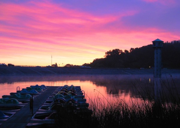 Lafayette Reservoir, one of many EBMUD properties in the East Bay