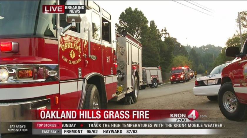 During the summer, 5,200 California firefighters battled 14 fires across the state. The vast majority of the fires were in grass and brush, with a few in so-called “native” Oak woodlands.