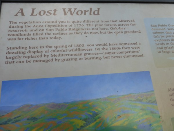 Sign at Inspiration Point, Tilden Park: